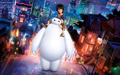 

Movie Big Hero 6 HD Wallpaper Background Paper Print(12 inch X 18 inch, Rolled)
