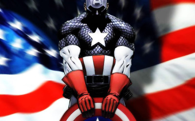 

Captain America Frameless Fine Quality Poster Photographic Paper(12 inch X 18 inch, Rolled)
