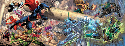 

Comics Justice League Flash Aquaman Superman Hawkman HD Wallpaper Background Paper Print(12 inch X 18 inch, Rolled)
