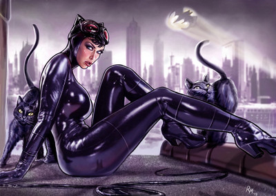 

Catwoman Frameless Fine Quality Poster Fine Art Print(12 inch X 18 inch, Rolled)