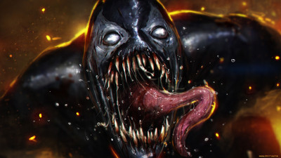 

Comics Venom HD Wallpaper Background Paper Print(12 inch X 18 inch, Rolled)