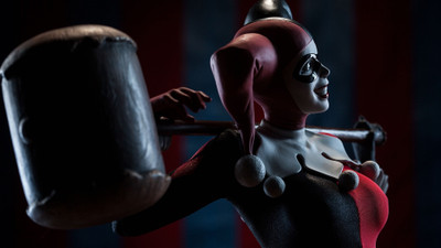 

Comics Harley Quinn HD Wallpaper Background Paper Print(12 inch X 18 inch, Rolled)
