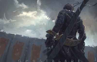 

Comics GhostBlade Warrior Sword Fine Art Paper Print Poster Fine Art Print(12 inch X 18 inch, Rolled)