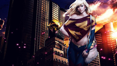 

Comics Supergirl HD Wallpaper Background Paper Print(12 inch X 18 inch, Rolled)