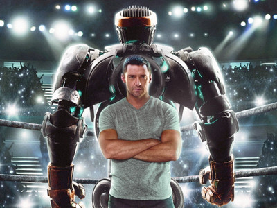 

Akhuratha Poster Movie Real Steel Hugh Jackman HD Wallpaper Background Fine Art Print(12 inch X 18 inch, Rolled)