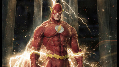 

Comics Flash Fine Art Paper Print Poster Paper Print(12 inch X 18 inch, Rolled)