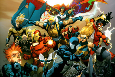 

Avengers The Avengers Doctor Strange Ms. Marvel Black Widow Iron Man Iron Fist Wasp Spider-Man Spider-Woman Frameless Fine Quality Poster Fine Art Print(12 inch X 18 inch, Rolled)