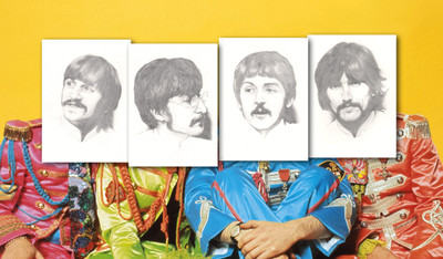

Music The Beatles Band (Music) United Kingdom Wall Poster Fine Art Print(12 inch X 18 inch, Rolled)