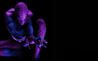

Akhuratha Poster Movie The Amazing Spider-Man Purple HD Wallpaper Background Fine Art Print(12 inch X 18 inch, Rolled)