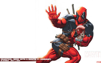 

Deadpool: Merc With A Mouth Comic Deadpool Marvel Merc With A Mouth Frameless Fine Quality Poster Photographic Paper(12 inch X 18 inch, Rolled)