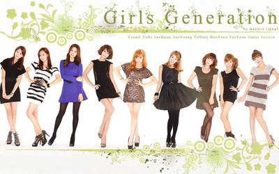 

Music SNSD Band (Music) South Korea Girls Generation Wall Poster Fine Art Print(12 inch X 18 inch, Rolled)