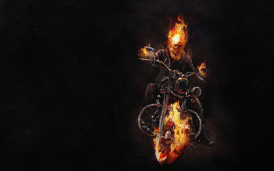

Comics Ghost Rider HD Wallpaper Background Paper Print(12 inch X 18 inch, Rolled)