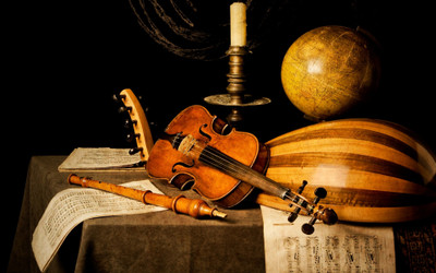 

Akhuratha Music Still Life Wall Poster Fine Art Print(12 inch X 18 inch, Rolled)