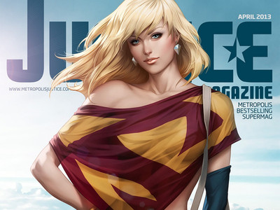 

Supergirl Frameless Fine Quality Poster Paper Print(12 inch X 18 inch, Rolled)