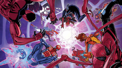 

Comics Spider-Man HD Wall Poster Paper Print(12 inch X 18 inch, Rolled)