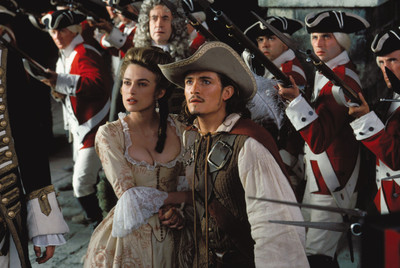 

Movie Pirates Of The Caribbean: The Curse Of The Black Pearl Pirates Of The Caribbean Keira Knightley Will Turner Orlando Bloom Elizabeth Swann HD Wallpaper Background Paper Print(12 inch X 18 inch, Rolled)
