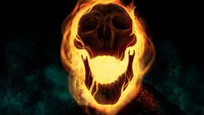 

Ghost Rider Johnny Blaze Frameless Fine Quality Poster Fine Art Print(12 inch X 18 inch, Rolled)