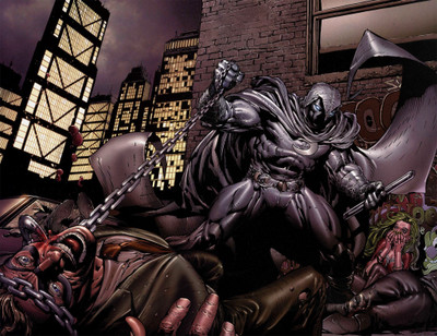 

Comics Moon Knight HD Wallpaper Background Fine Art Print(12 inch X 18 inch, Rolled)