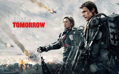

Movie Edge Of Tomorrow Tom Cruise Emily Blunt HD Wallpaper Background Paper Print(12 inch X 18 inch, Rolled)