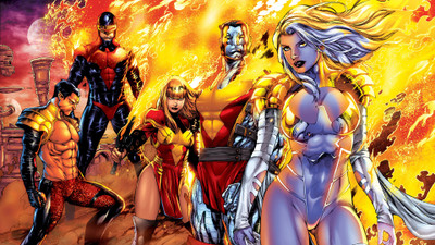 

Comics X-Men Cyclops Colossus Phoenix HD Wallpaper Background Paper Print(12 inch X 18 inch, Rolled)