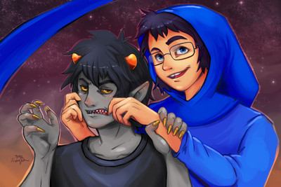 

Homestuck Frameless Fine Quality Poster Photographic Paper(12 inch X 18 inch, Rolled)