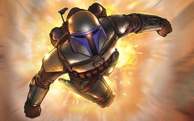 

Akhuratha Poster Movie Star Wars Jango Fett HD Wallpaper Background Fine Art Print(12 inch X 18 inch, Rolled)