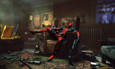 

Deadpool Merc With A Mouth Frameless Fine Quality Poster Fine Art Print(12 inch X 18 inch, Rolled)