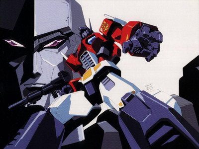 

Comics Transformers Optimus Prime Megatron Fine Art Paper Print Poster Paper Print(12 inch X 18 inch, Rolled)