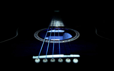 

Music Guitar Wall Poster Fine Art Print(12 inch X 18 inch, Rolled)