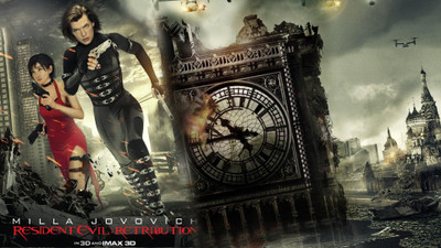 

Movie Resident Evil: Retribution Alice Milla Jovovich HD Wallpaper Background Paper Print(12 inch X 18 inch, Rolled)