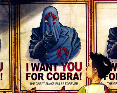 

Comics G.I. Joe Cobra Commander Fine Art Paper Print Poster Fine Art Print(12 inch X 18 inch, Rolled)