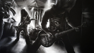 

Music Heavy Metal HD Wallpaper Background Fine Art Print(12 inch X 18 inch, Rolled)