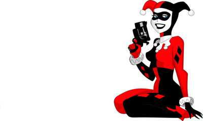 

Akhuratha -comics-harley-quinn Wall Poster Paper Print(12 inch X 18 inch, Rolled)