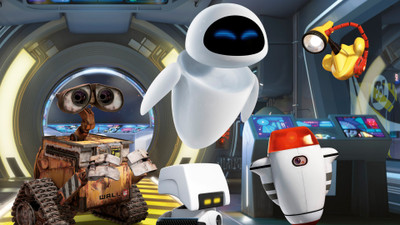 Movie Wall·E HD Wallpaper Background Paper Print(12 inch X 18 inch, Rolled)