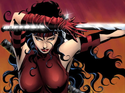 

Comics Elektra HD Wallpaper Background Paper Print(12 inch X 18 inch, Rolled)