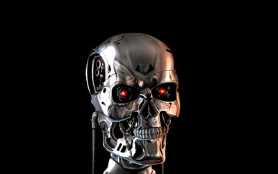 

Movie The Terminator Terminator HD Wallpaper Background Paper Print(12 inch X 18 inch, Rolled)