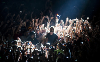

Music Foo Fighters Band (Music) United States Concert Crowd Hand HD Wallpaper Background Fine Art Print(12 inch X 18 inch, Rolled)