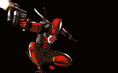 

Deadpool Merc With A Mouth Frameless Fine Quality Poster Paper Print(12 inch X 18 inch, Rolled)
