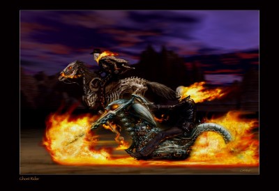 

Ghost Rider Frameless Fine Quality Poster Photographic Paper(12 inch X 18 inch, Rolled)