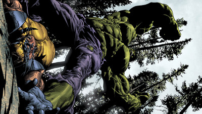 

Hulk Wolverine Frameless Fine Quality Poster Photographic Paper(12 inch X 18 inch, Rolled)