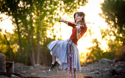 

Music Lindsey Stirling HD Wallpaper Background Fine Art Print(12 inch X 18 inch, Rolled)