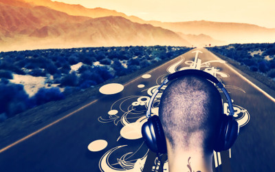 

Music Headphones HD Wallpaper Background Fine Art Print(12 inch X 18 inch, Rolled)