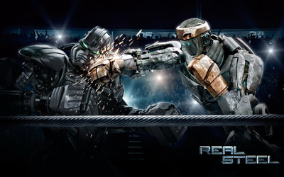 

Akhuratha Poster Movie Real Steel HD Wallpaper Background Fine Art Print(12 inch X 18 inch, Rolled)