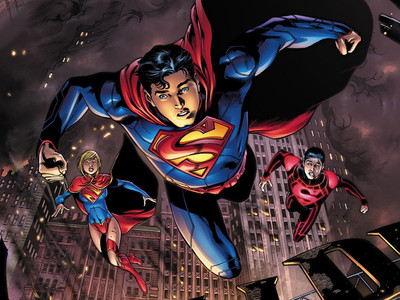 

Comics Superman Supergirl HD Wallpaper Background Photographic Paper(12 inch X 18 inch, Rolled)