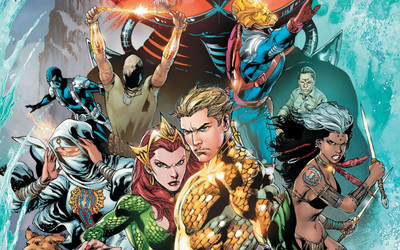 

Comics Aquaman Mera HD Wall Poster Paper Print(12 inch X 18 inch, Rolled)