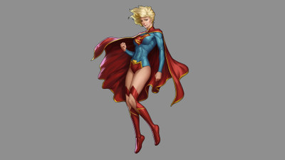 

Comics Supergirl Fine Art Paper Print Poster Paper Print(12 inch X 18 inch, Rolled)