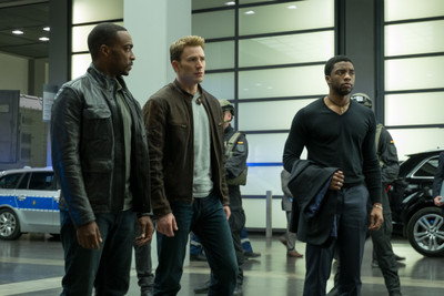 

Movie Captain America: Civil War Captain America Falcon Anthony Mackie Chris Evans Chadwick Boseman Black Panther HD Wallpaper Background Paper Print(12 inch X 18 inch, Rolled)