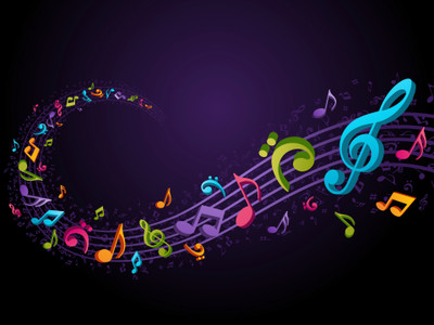 

Akhuratha Music Artistic Abstract Colors Colorful Wall Poster Fine Art Print(12 inch X 18 inch, Rolled)