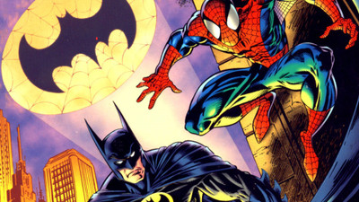 

Comics Spider-Man And Batman HD Wallpaper Background Fine Art Print(12 inch X 18 inch, Rolled)