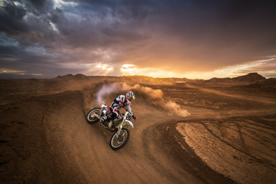 

Sports Motocross Dirt Motorcycle Landscape HD Wall Poster Paper Print(12 inch X 18 inch, Rolled)